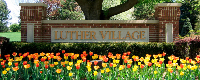Luther Village Entrance